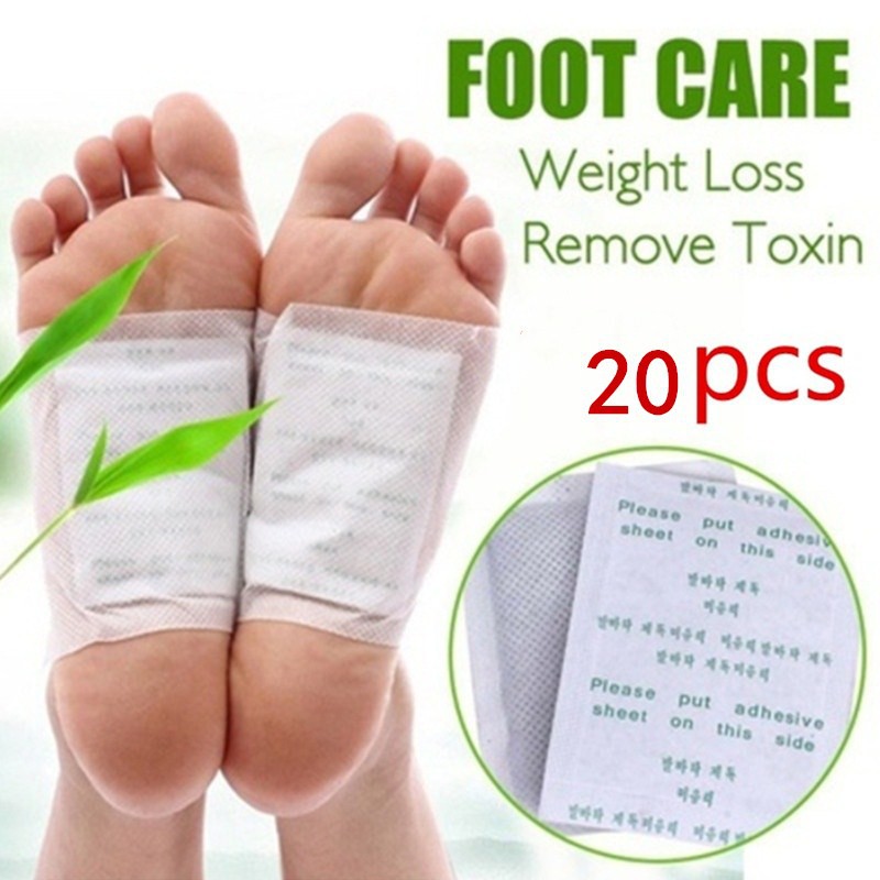 20PCS Detox Foot Pads Patch Detoxify Toxins Adhesive Keeping Fit Health Care (10pcs patch+10pcs sheets) | Shopee Malaysia