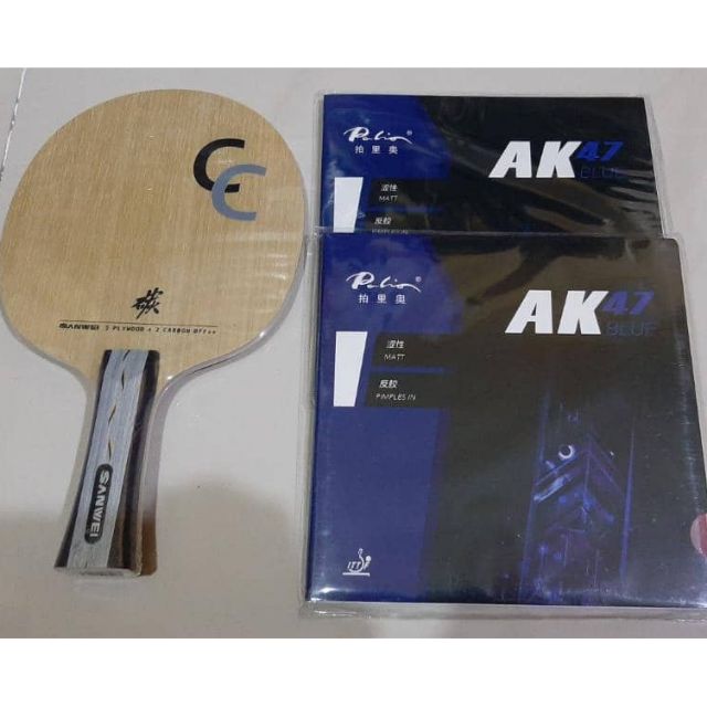 SANWEI CC Carbon + Palio AK47 BLUE complete setup | Shopee Malaysia