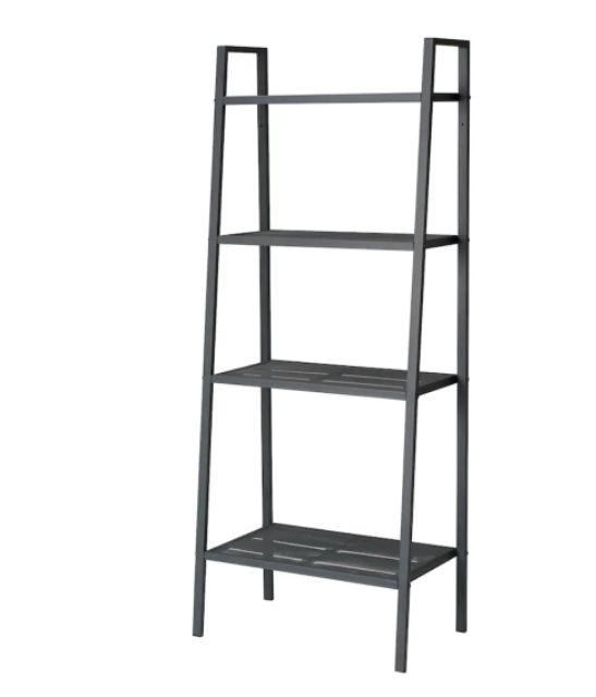 Ikea Lerberg Shelf Unit Racks, Ikea Slim Bookcase Blackout