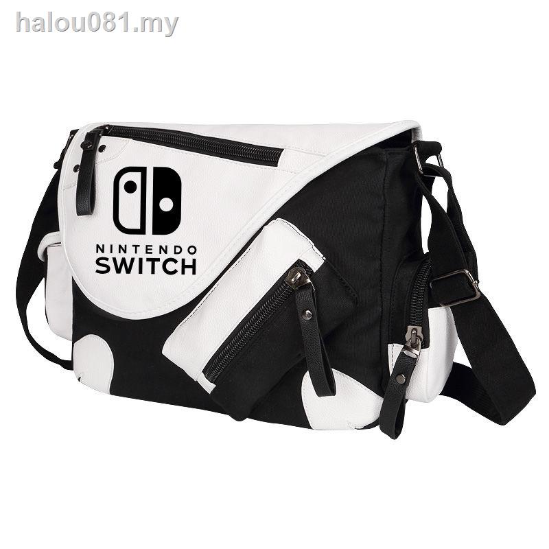 ready stock❅Xiuluo switch peripheral computer bag notebook Nintendo game student school bag Messenger bag shoulder bag backpack