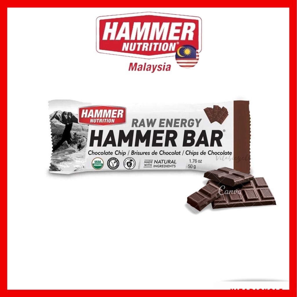 Hammer Bars Organic Energy Bar in Malaysia Shopee Malaysia