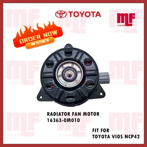 TOYOTA CAMRY ACV40 WISH ANE10 VIOS NCP42 RADIATOR FAN MOTOR 16363 