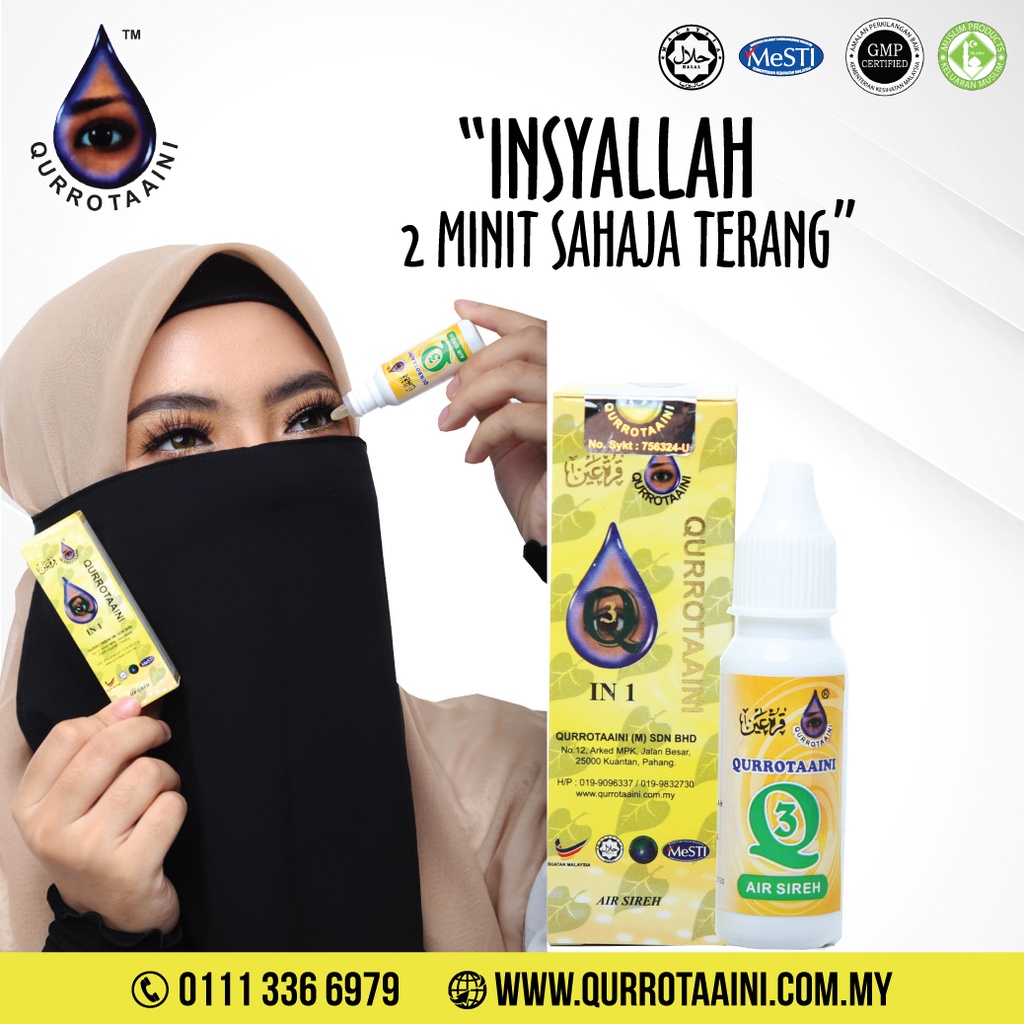 Buy Qurrotaaini Tahap 3 Produk Kesihatan Mata Ramuan Dari Herba Dan Diiktiraf Halal Seetracker Malaysia