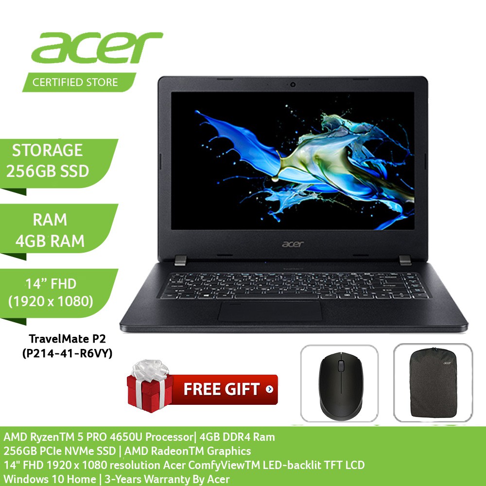 Acer TravelMate P2 TMP214-41-R6VY 14