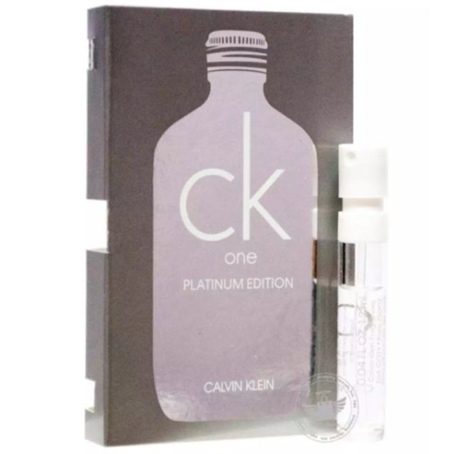 ck one platinum perfume