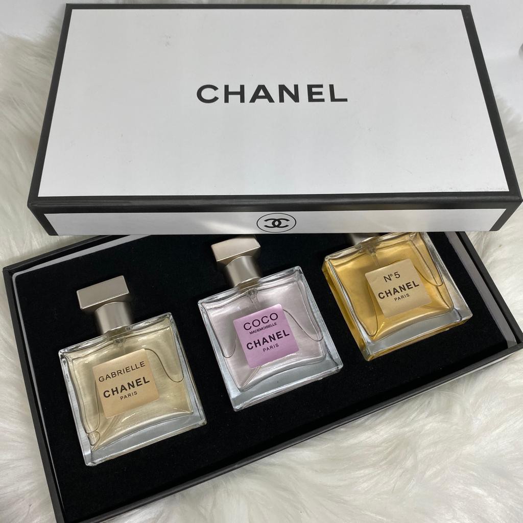 Chanel gift set 3 in 1 eau de parfum 100ml 100 authentic Shopee Malaysia