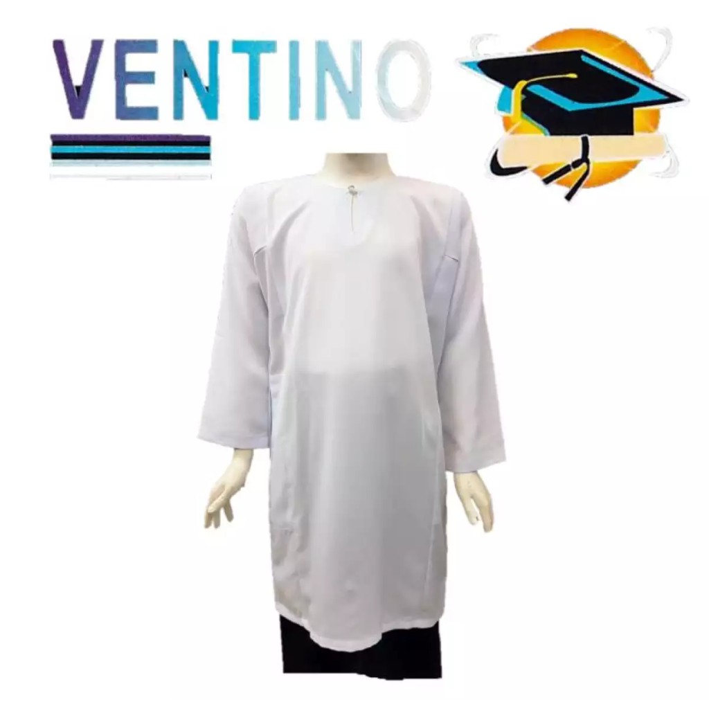 VENTINO Baju kurung sekolah Rendah/menengah (kain koshibo ...