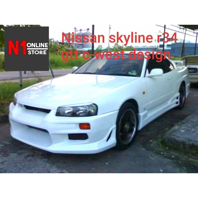 Nissan Skyline R34 Gtt C West Bodykits Shopee Malaysia