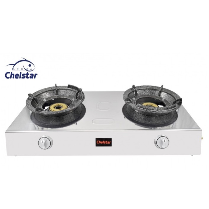 Chelstar Cgc689 Stainless Steel Double Burner Berdaya