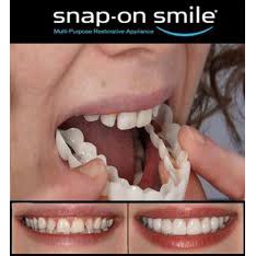 Smile As You Wish Snap On Smile Upper Lower Instant Charming Smile Removable Veneers Denture Teeth Gigi Palsu Shopee Malaysia