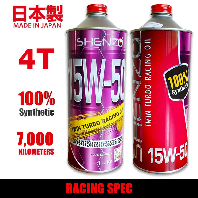 Motorcycle Engine Oil 10W40 15W50 10W30 Fully Tokyo Shenzo Motorcycle Engine Oil Minyak Motor Y15ZR LC135 RS150R Y125ZR