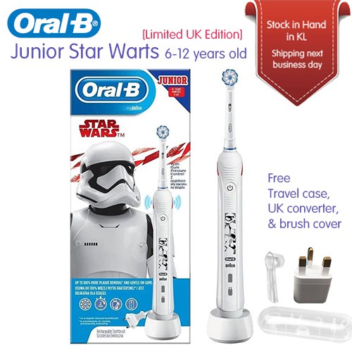 oral b junior star wars toothbrush