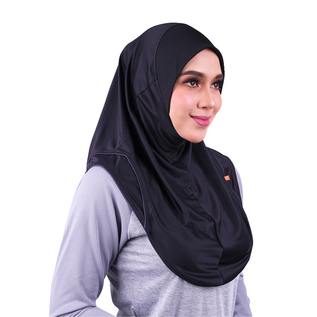 Raqtive Sports Hijab B208 - Dark Night | Shopee Malaysia