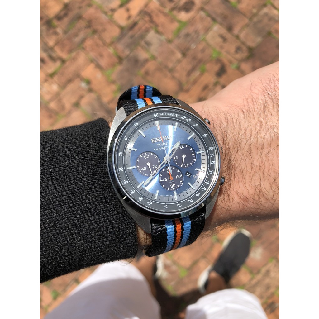 seiko solar chronograph recraft