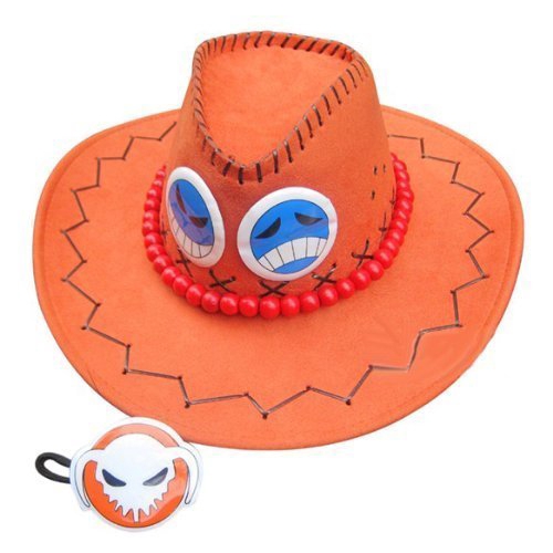Hot Piece Portgas D Ace Cowboy Hat Cap Cosplay Costume Acces Prop Classic Gift Shopee Malaysia - roblox stage prop hat