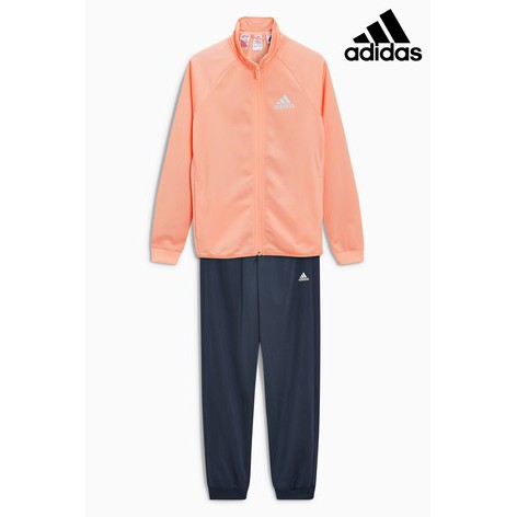 peach adidas tracksuit