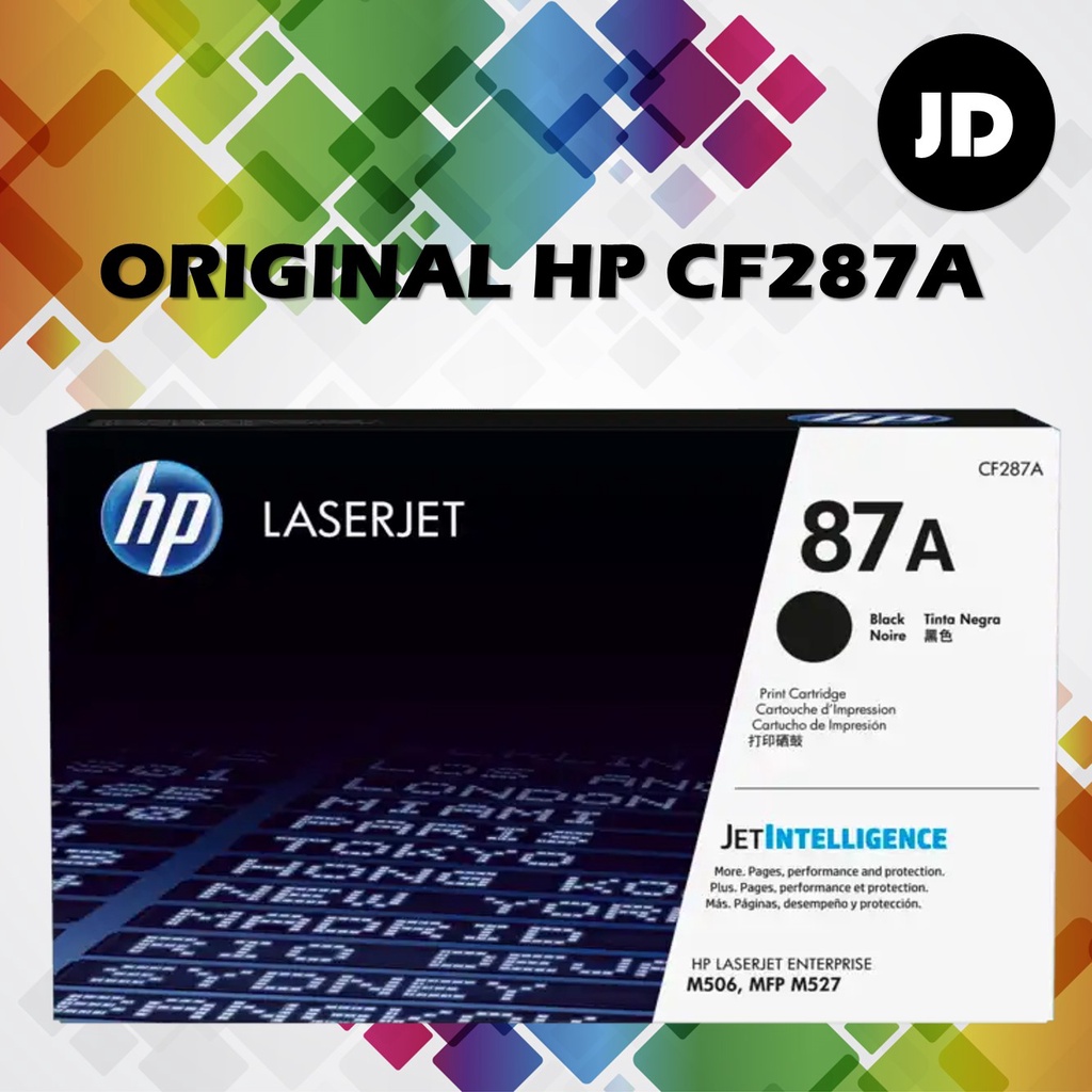 20 Cartucce Toner HP 87A (CF287A) Vuote Originali - Ideali Per Rigenerazione - Spedizione Gratuita