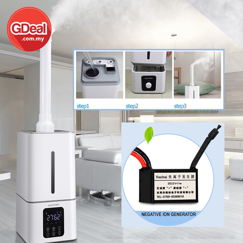 GDeal Humidifier Intelligent Industrial Commercial Fresh Air Purification Home Disinfection