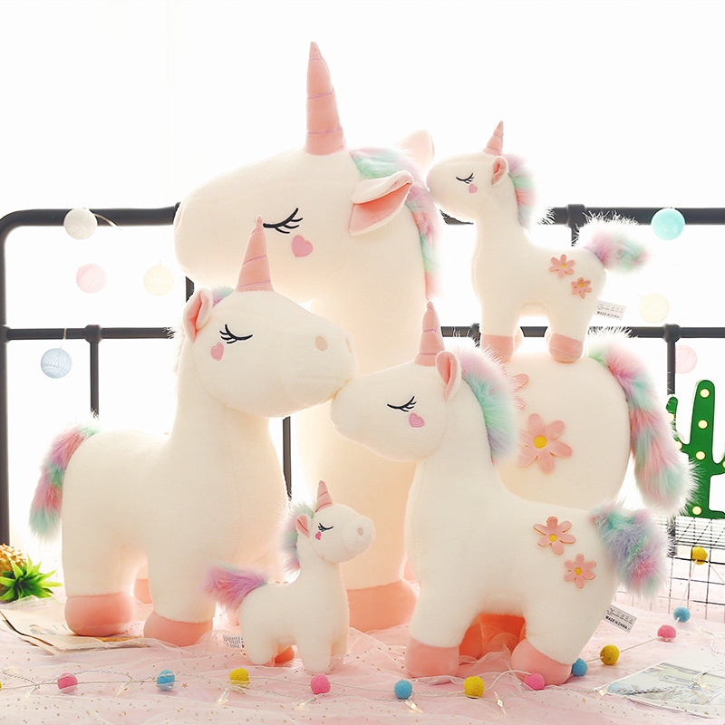 unicorn graduation plush