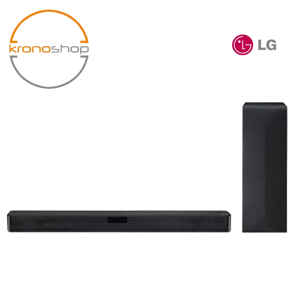 lg 2.1 soundbar with wired subwoofer