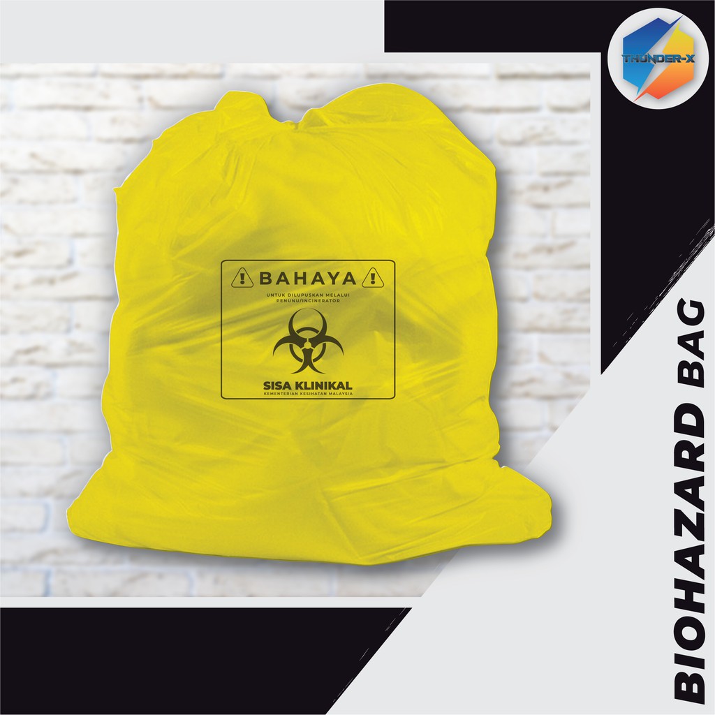 Biohazard Bag (Medical Disposable Use)/ Plastik Sampah Sisa Klinikal
