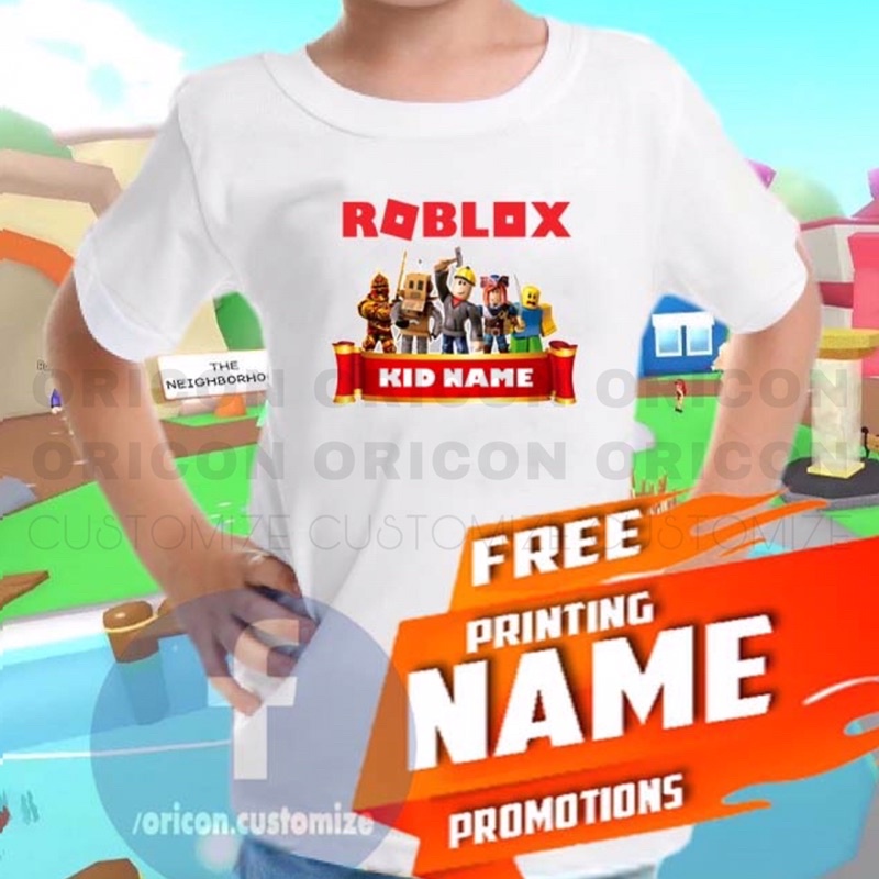 Roblox Tshirt / mobile game gaming Tee gamer T-shirt Girl Shirt DIY ...