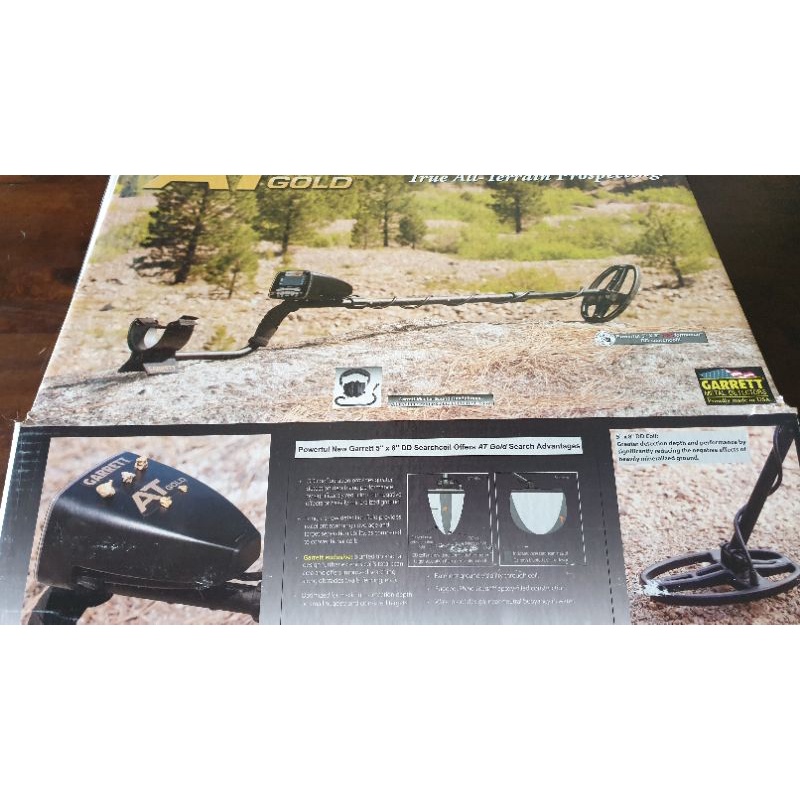 Garrett AT Gold Metal Detector Made in USA Mesin Pengesan Emas Shopee