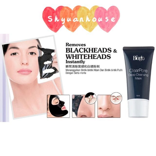 (ShyuanHouse) Bioglo Clearpore Deep Cleansing Mask 75ml Shopee Malaysia