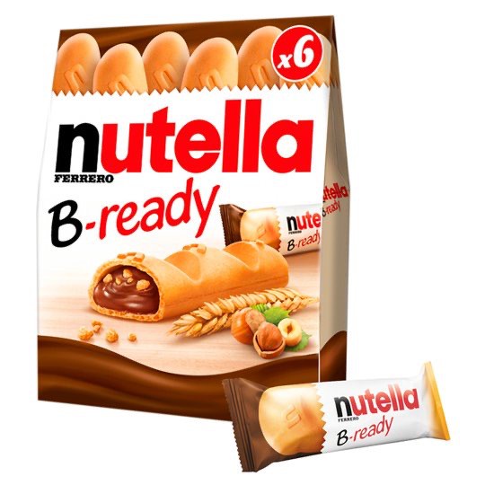 FERRERO Nutella B-ready T6 132g | Shopee Malaysia