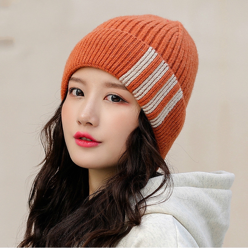 fleece lined wool hat womens