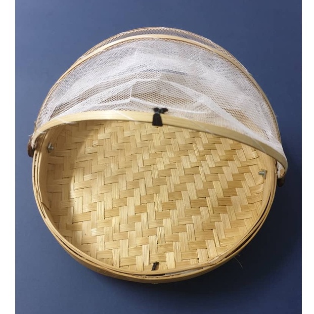 Traditional Tudung Saji Rotan Buluh / Rattan Bamboo Food Cover, Food
