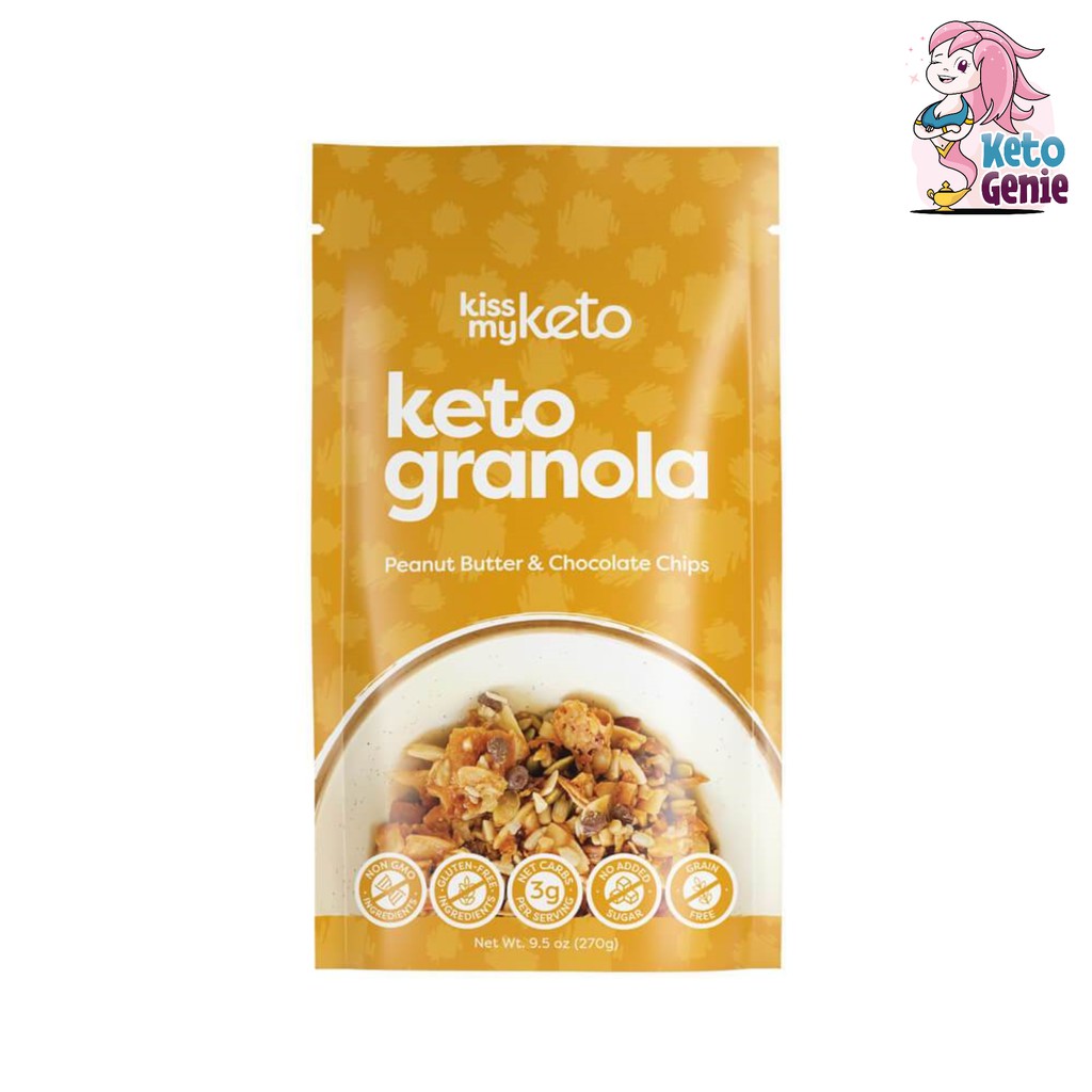 Kiss My Keto Keto Granola Low Carb Keto Diabetic Friendly Usa Shopee Malaysia