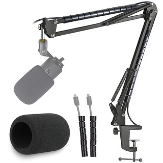 Shure Sm7b Shock Mount With Pop Filter Matching Mic Boom Arm Stand Compatible For Shure Sm7b Microphone By Youshares Shopee Malaysia