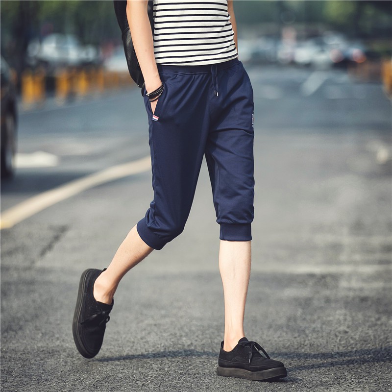 cropped jogger pants mens