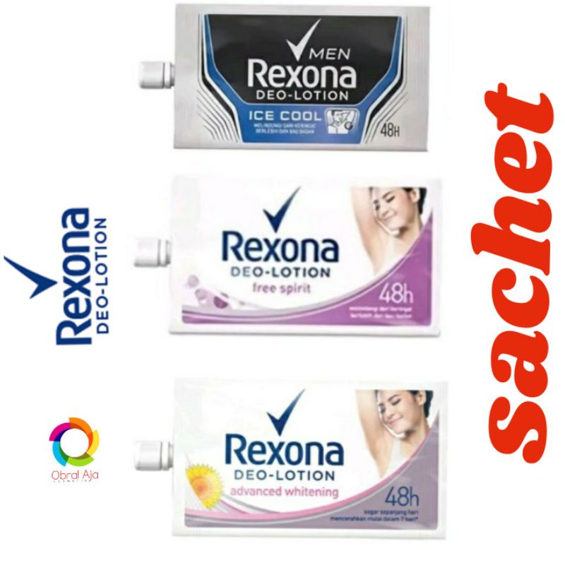 Rexona Sachet / Rexona Deo Lotion Free Spirit / Ice Cool Shopee Malaysia