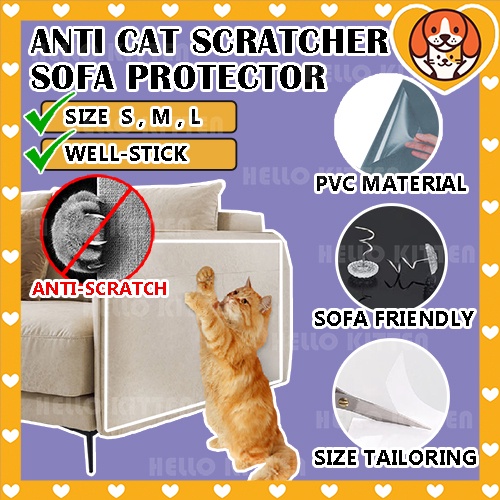 HK Anti Sofa Scratcher Cat Scratch Guard Mat Pet Cat Scratching Post Furniture Sofa Seat