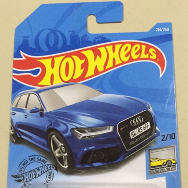 hot wheels 17 audi rs6 avant