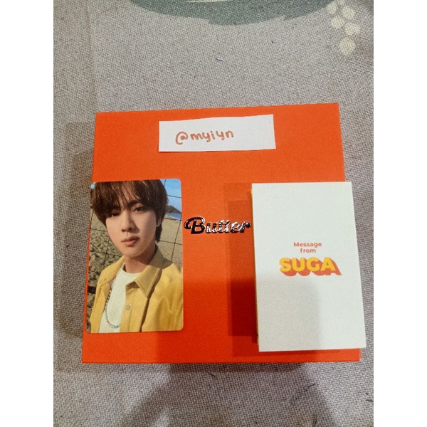 WTS Readystock BTS Butter Album Peaches Version FULLSET ( POSTER