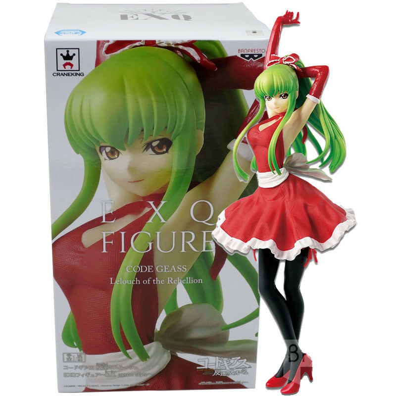 Banpresto Code Geass Lelouch Of The Rebellion Exq Figure C C Shopee Malaysia