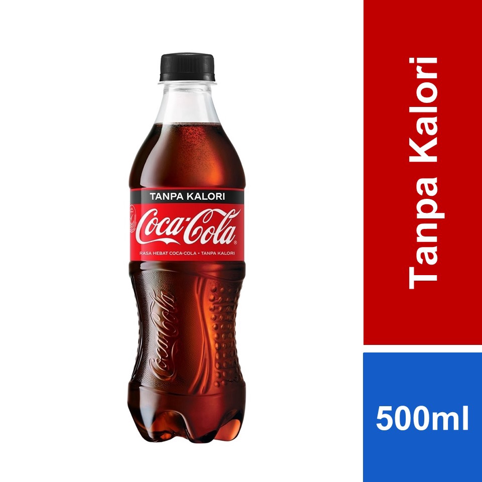 coca cola tanpa kalori 500ml shopee malaysia