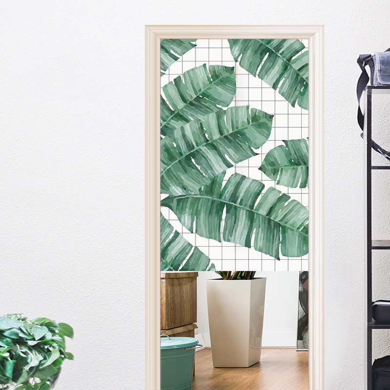 85 120cm Kitchen Non Perforated Japanese Style Semi Curtain