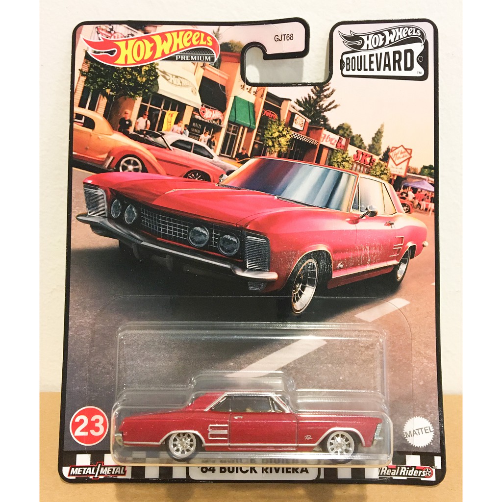 Details about   2021 HOT WHEELS RED '64 BUICK RIVIERA BOULEVARD #23 NEW PREMIUM 