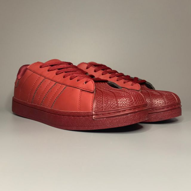 adidas superstar scarlet red