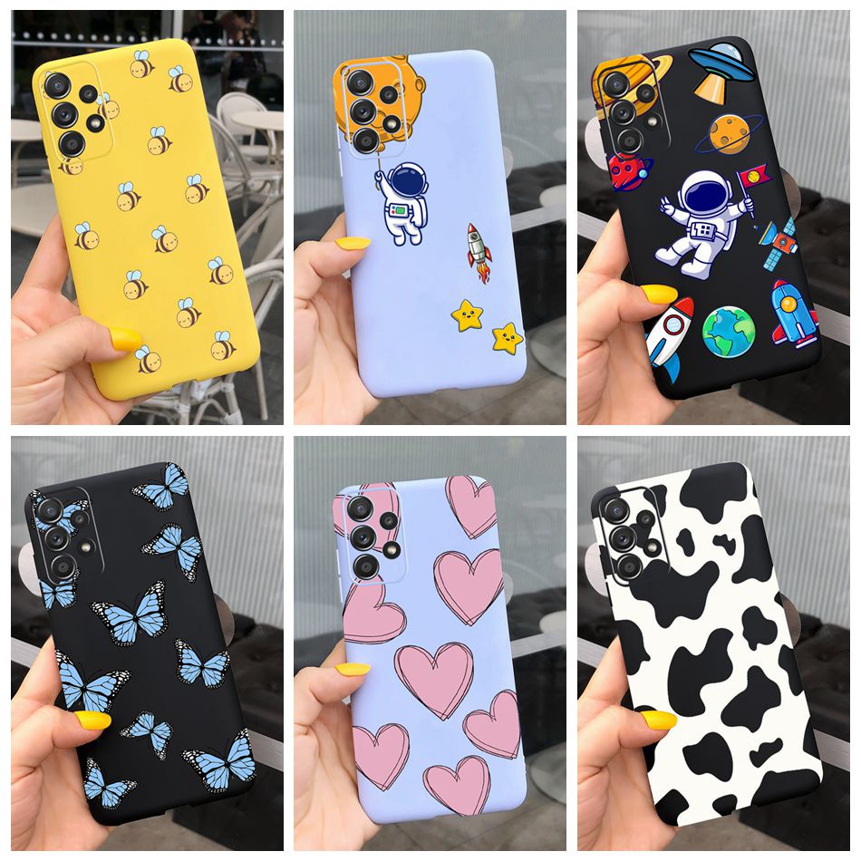 Samsung Galaxy A13 SM-A135F 2022 Lovely Painted Case SamsungA13 4G Soft Silicone TPU Phone Casing