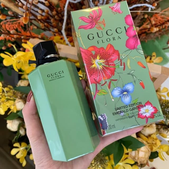 Gucci Flora Limited Emerald Gardenia Eau De Toilette For Women 100ml Green Shopee Malaysia