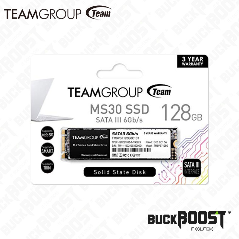 TeamGroup MS30 M.2 SATA SSD (128GB/256GB/512GB)