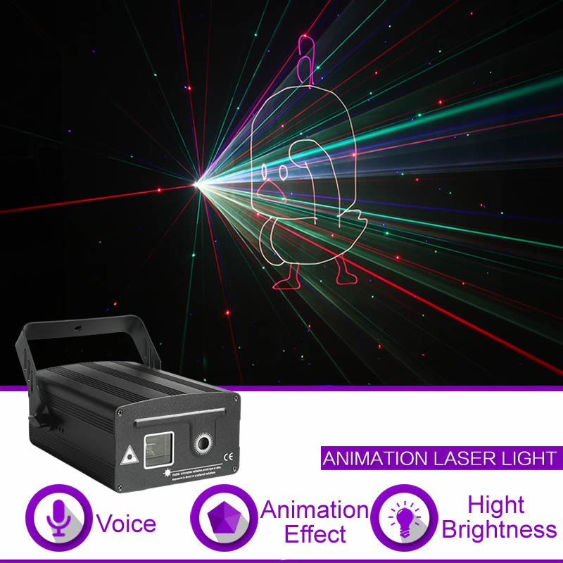 Mini RGB Duck Dancer Animation Laser Light DJ Party Nightclubs Stage  Lighting | Shopee Malaysia