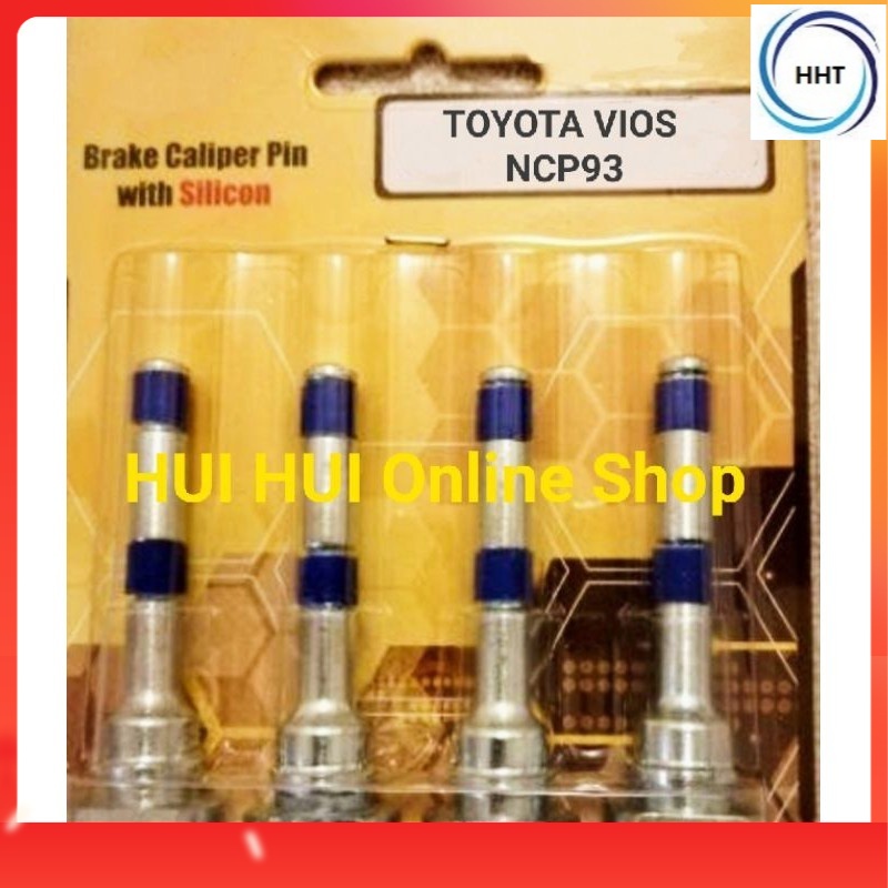 TOYOTA VIOS NCP93 FRONT BRAKE CALIPER PIN WITH SILICON SLEEVE Shopee