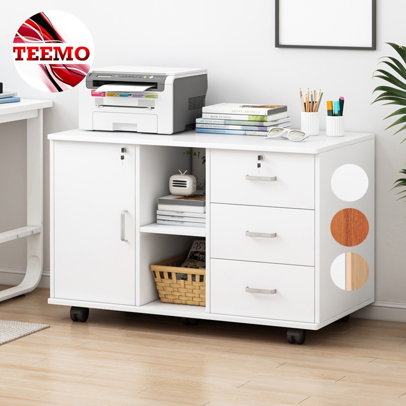 TEEMO 90CM Home Office Filing Shelf Minimalist Organizer