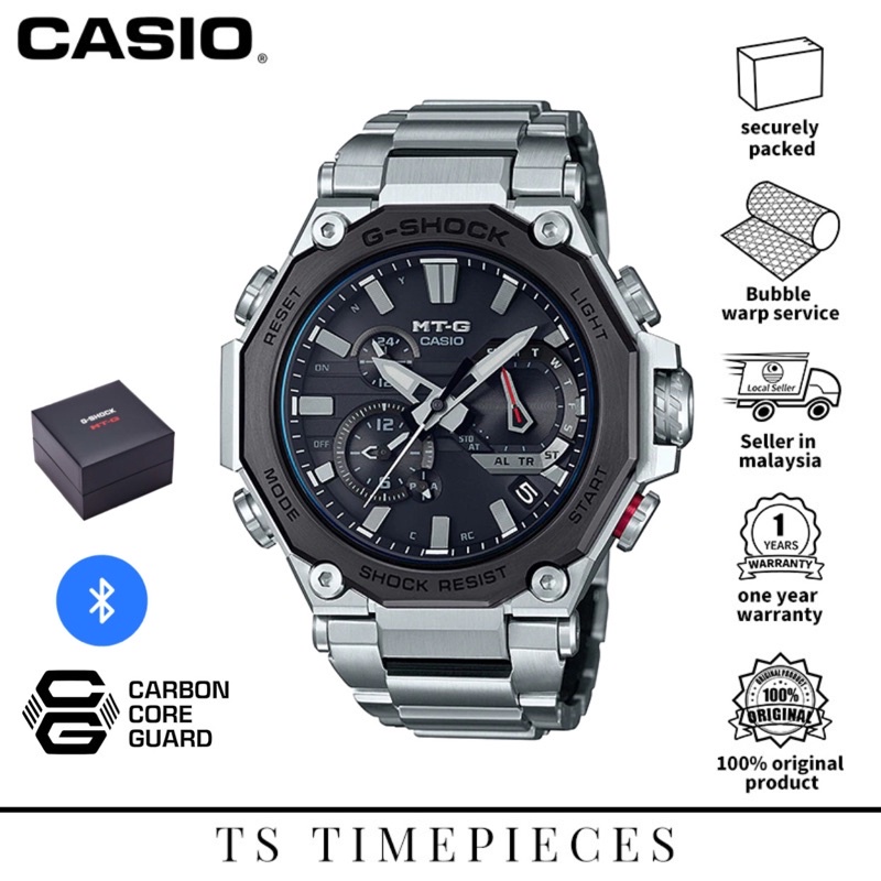 G Shock Mtg Dual Core Guard Carbon Monocoque Case Mtg B00d 1a Mtg B00d 1 Mtg B00 Shopee Malaysia
